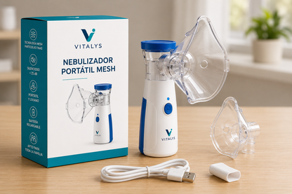 Nebulizador Portátil Mesh | Bienestar en cada respiración